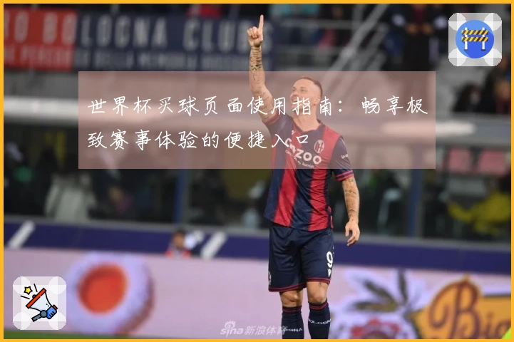 世界杯买球页面使用指南：畅享极致赛事体验的便捷入口