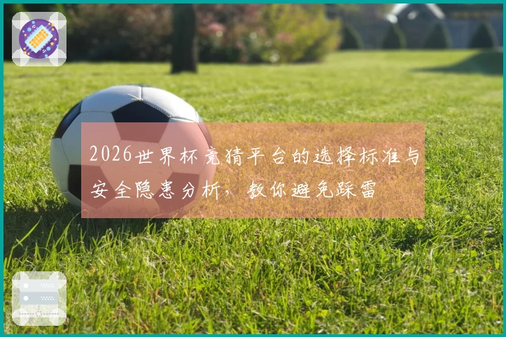 2026世界杯竞猜平台的选择标准与安全隐患分析，教你避免踩雷